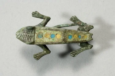 Fibel eines Frosches, römisch-keltisch, 3.-4. Jahrhundert n. Chr.